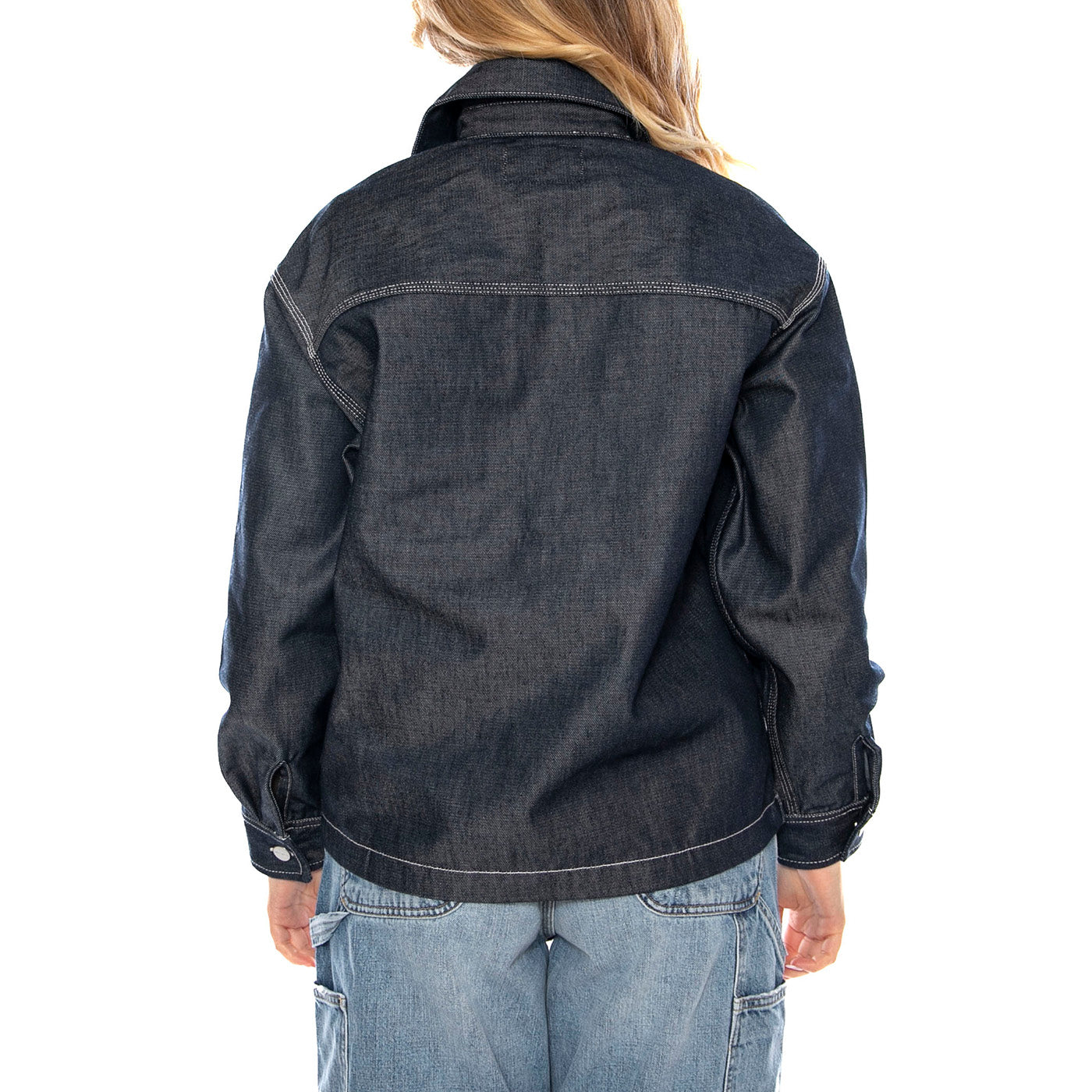 W' Louis Shirt Jac - Camicia Donna Blu I036319 101 CARHARTT WIP 