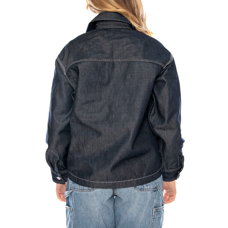 W' Louis Shirt Jac - Camicia Donna Blu I036319 101 CARHARTT WIP 