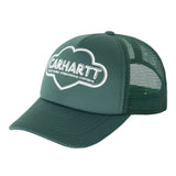 Cloud Heart Trucker Cap Lily - Casquette à Visière Verte ACCESSOIRES CARHARTT WIP