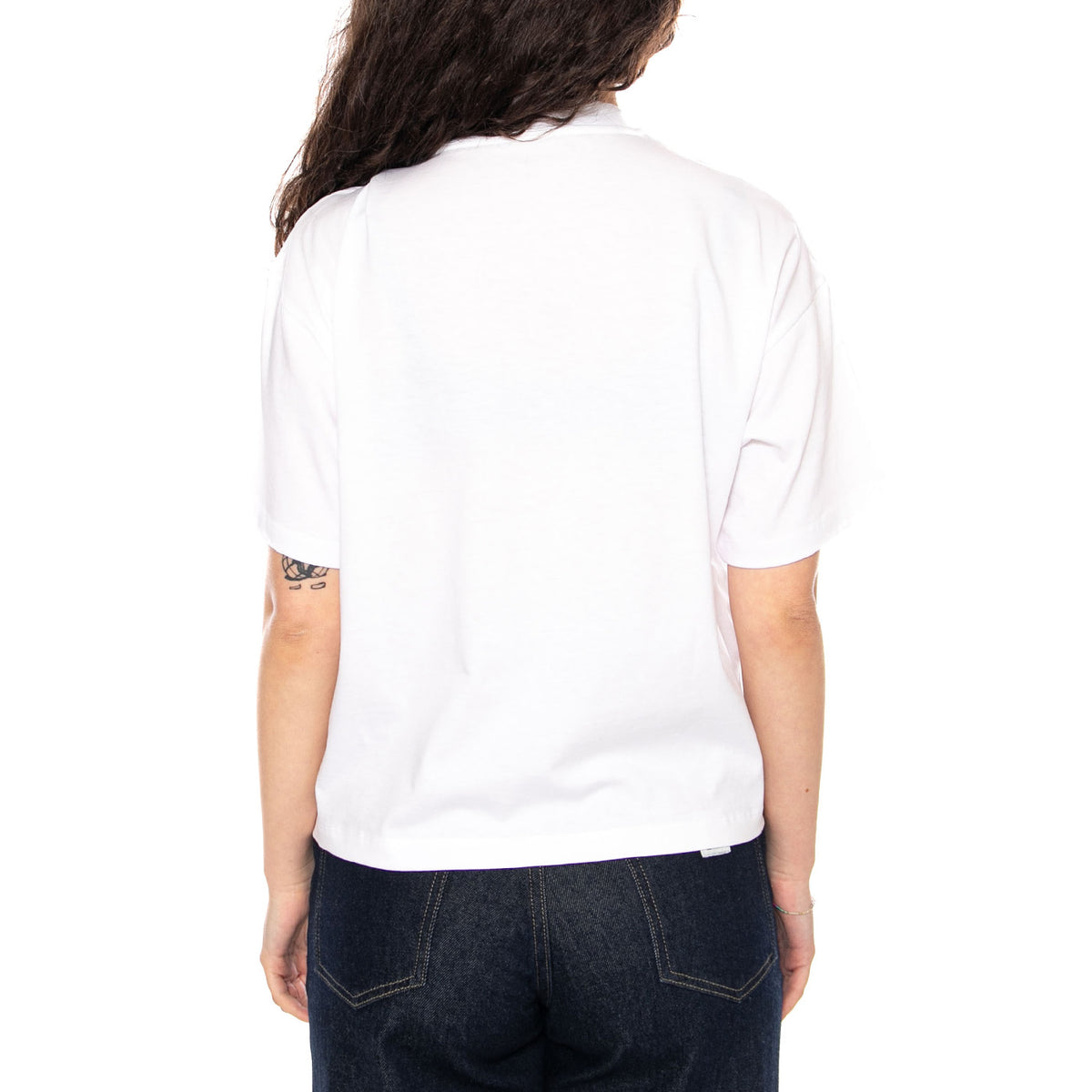 W' S/S Cloud Heart T-Shirt White - Maglietta Girocollo Donna Bianca I036380 02XX CARHARTT WIP 