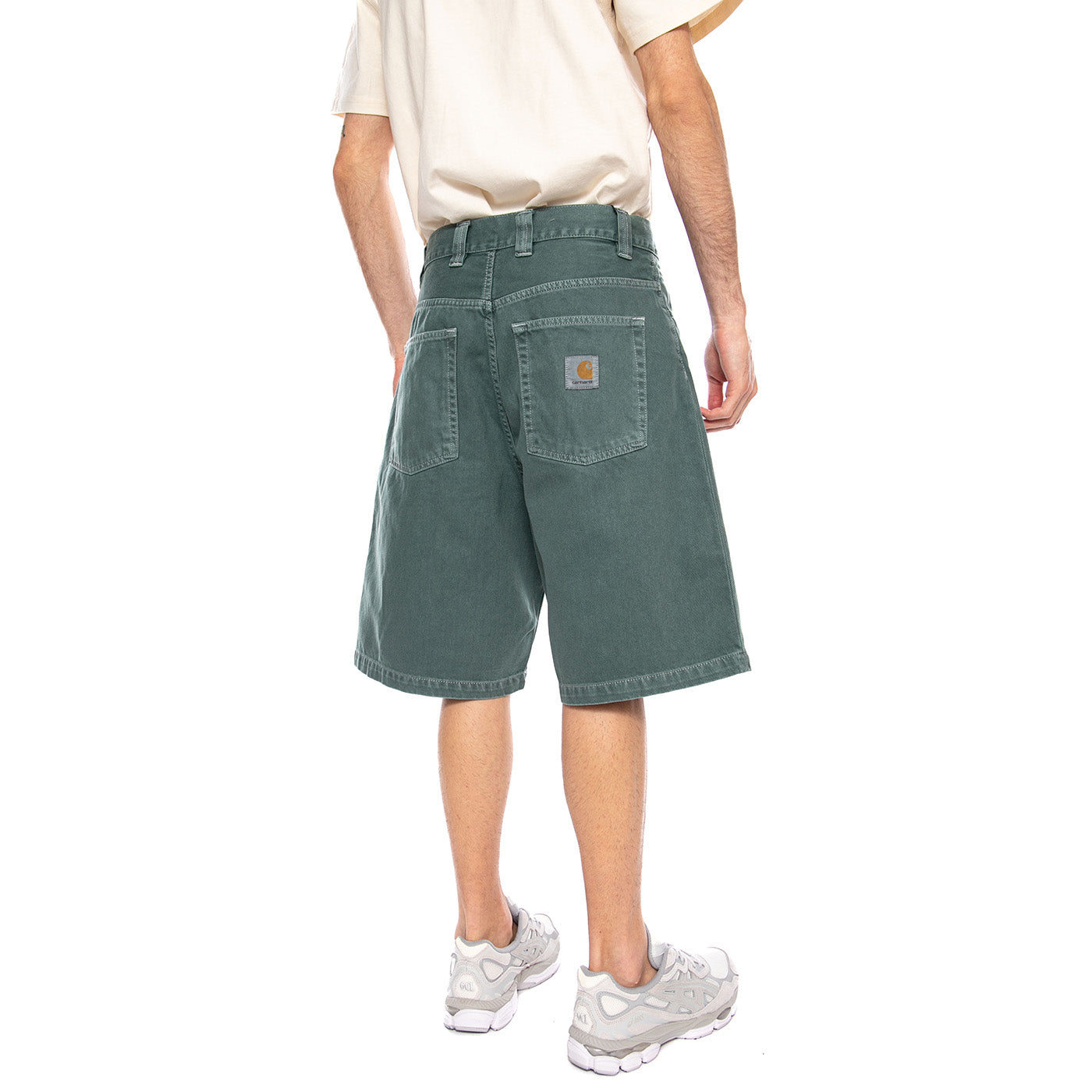Brandon Short Velvet Green - Bermuda Uomo Verdi I036504 3GD4J CARHARTT WIP 