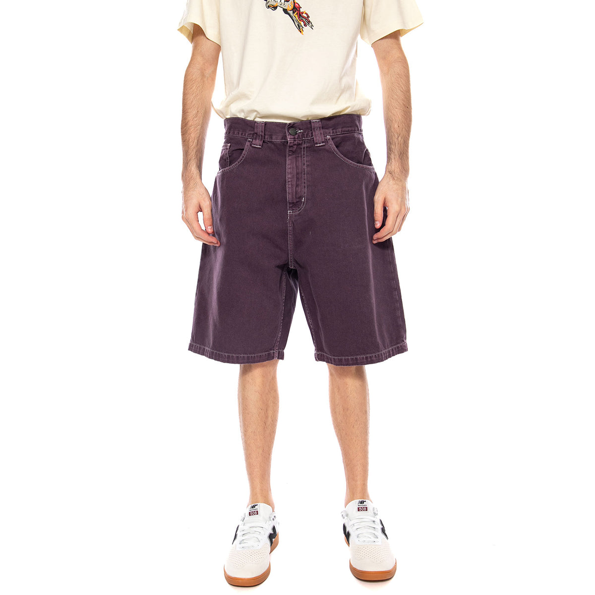 Brandon Short Cozy Purple - Bermuda Uomo Viola I036504 3J14J CARHARTT WIP 