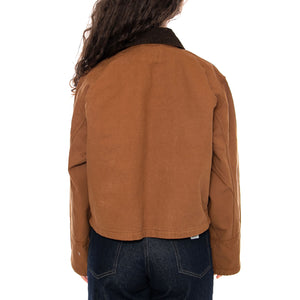 W' Prescott Jacket Hamilton Brown / Tobacco - Giacca Donna Marrone I036512 00SGD CARHARTT WIP 