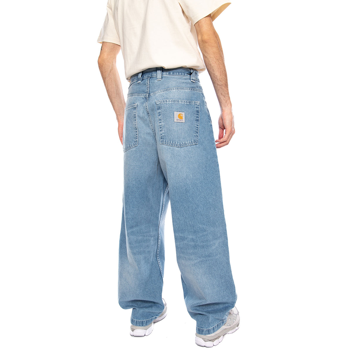 Brandon Pant Blue - Pantaloni Denim Jeans Uomo Blu I036544 01ZO CARHARTT WIP 