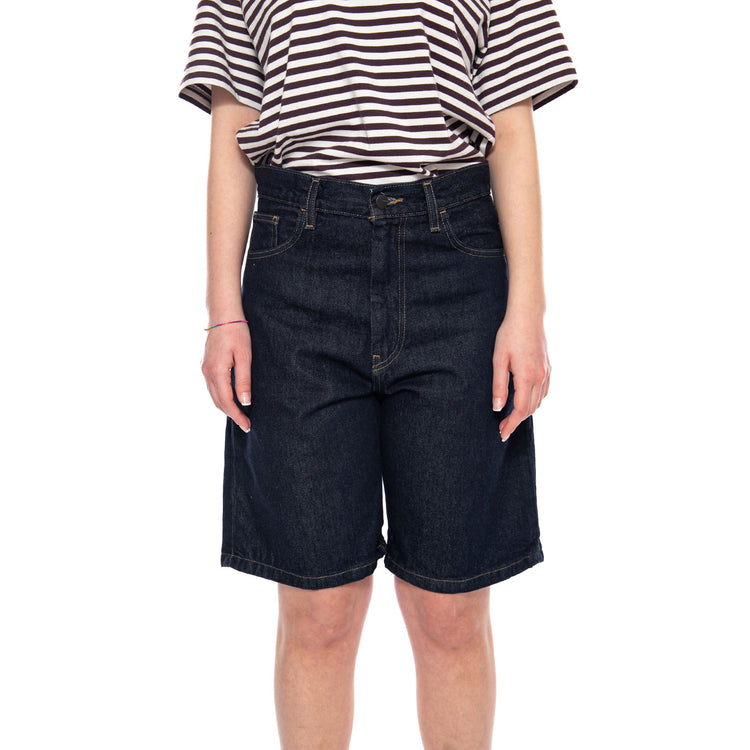 W' Brandon Short Blue - Pantaloncini Donna Blu I037021 0102 CARHARTT WIP 