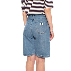 W' Brandon Short Blue - Pantaloncini Donna Blu I037021 0112 CARHARTT WIP 