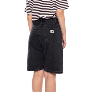 W' Brandon Short Black - Pantaloncini Donna Neri I037021 8906 CARHARTT WIP 