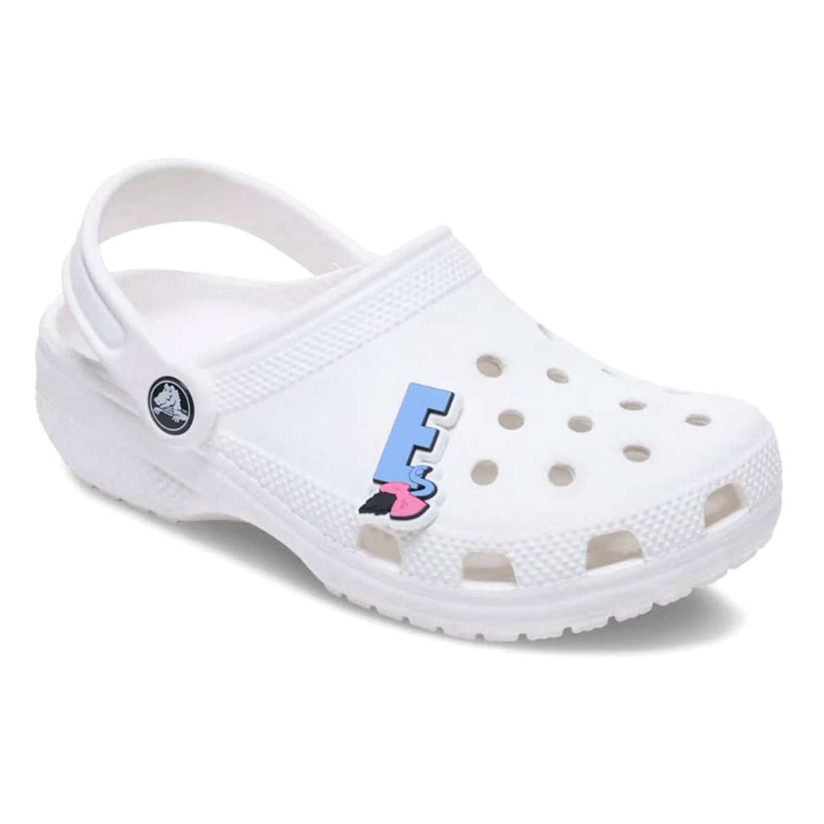 Disney Character Letter E - Charm per Calzature Crocs Blu CR.6010 JIB UCOL CROCS 