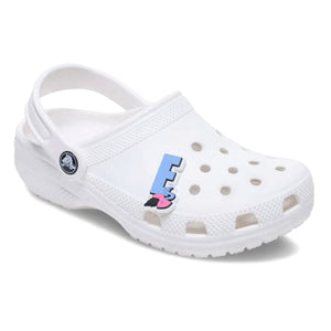 Disney Character Letter E - Charm per Calzature Crocs Blu CR.6010 JIB UCOL CROCS 