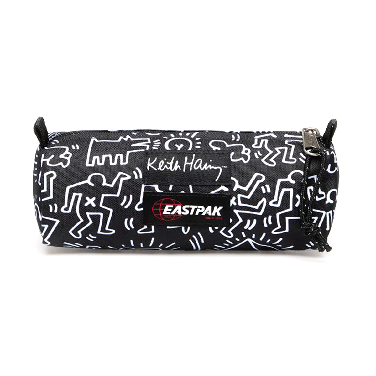 BENCHMARK SINGLE KEITH HARING BLACK / COLORED - Astuccio Multicolore Collaborazione Keith Haring EK000372 6Z21 EASTPAK 