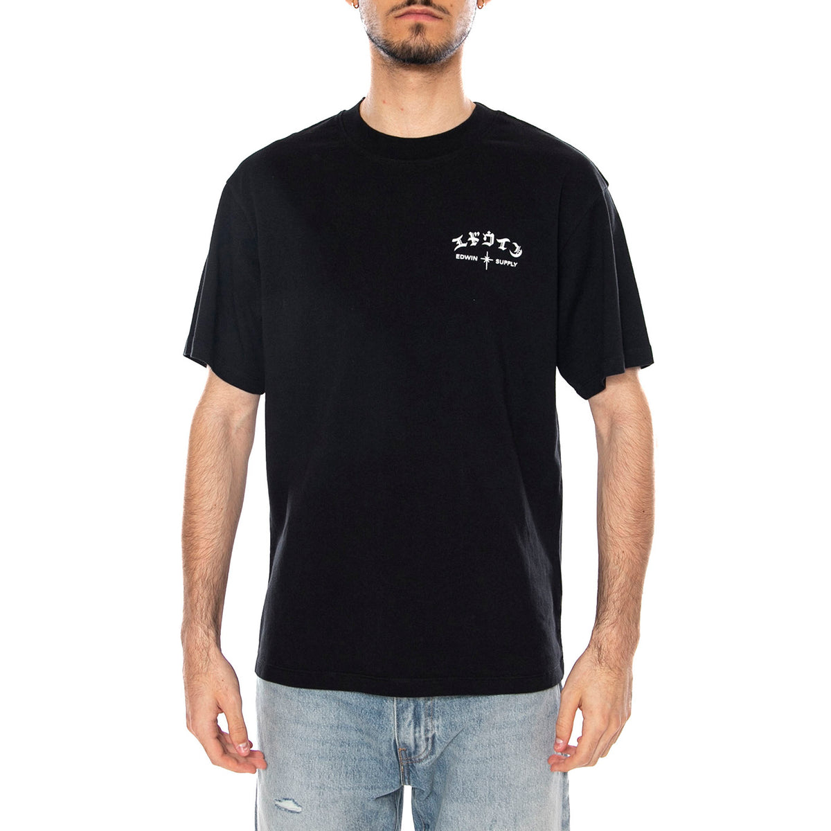 High Life Low Levels Chest TS - Maglietta Girocollo Uomo Nera I035025.89.67. 89,67 EDWIN 