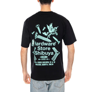 HARDWARE STORE SHIBUYA TS - Maglietta Girocollo Uomo Nera I036639.89.67. 89,67 EDWIN 