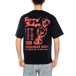 SORRY TOKYO TS - Maglietta Girocollo Uomo Nera I036640.89.67. 89,67 EDWIN 