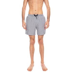 Colbert Seersucker Swim True Navy - Costume da Bagno Uomo Blu F4SSE078 412 FARAH 