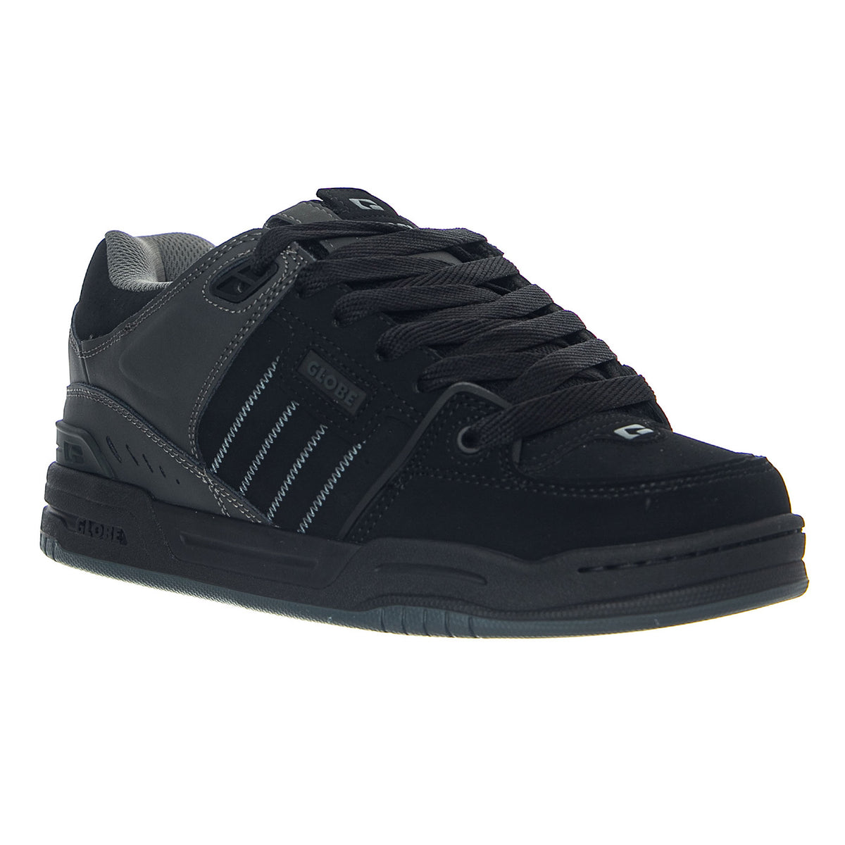 Fusion Black/White - Scarpe Stringate Uomo Nere GBFUS 10864 GLOBE 