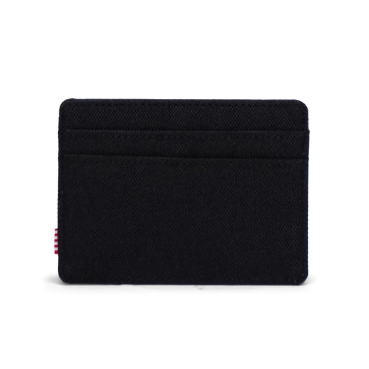 CHARLIE CARDHOLDER BLACK TONAL - Portafogli Nero 30065 05881 HERSCHEL 