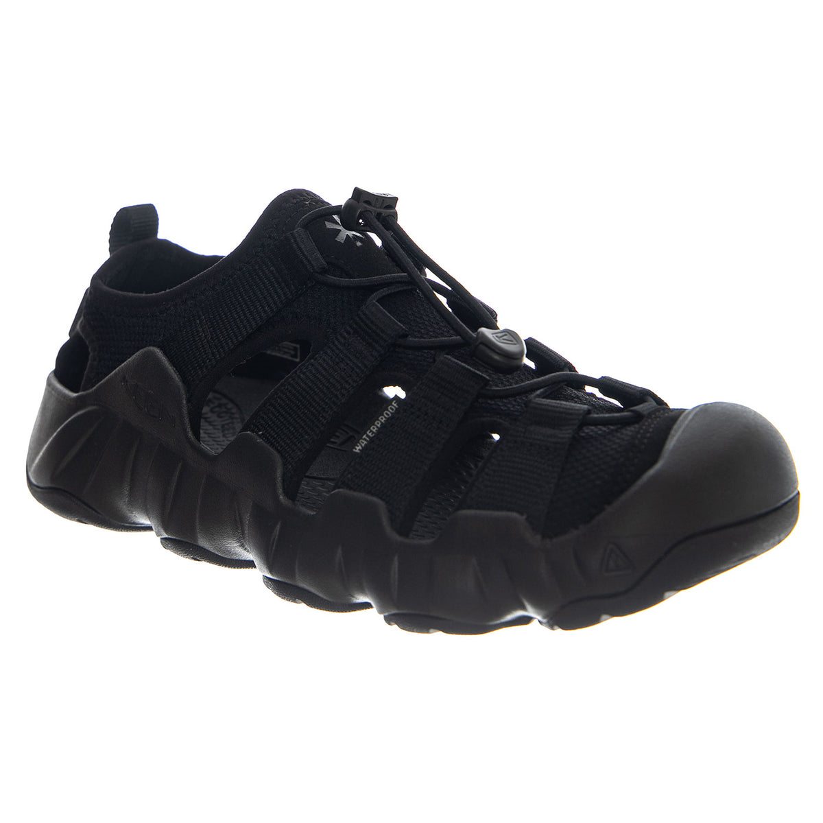 Hyperport H2 M SP Triple Black - Scarpe Stringate Uomo Nere 1031744 TBK KEEN 