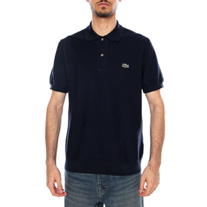 POLO LACOSTE IN MAGLIA - Polo Lacoste Uomo Blue AH1043 166 LACOSTE 