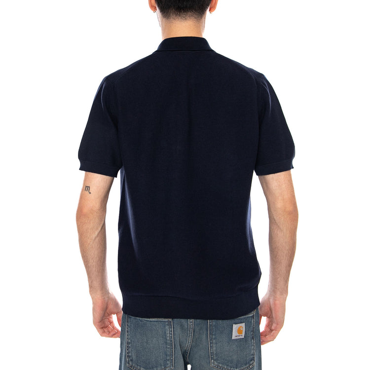POLO LACOSTE IN MAGLIA - Polo Lacoste Uomo Blue AH1043 166 LACOSTE 