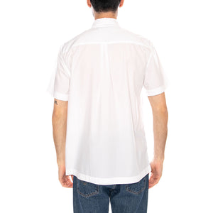 CAMICIA M/C WHITE - Camicia Maniche Corte Uomo Bianca CH2312 001 LACOSTE 