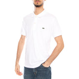 Basic Logo Mc-001 Polo White - Men's White Polo Shirt Men LACOSTE
