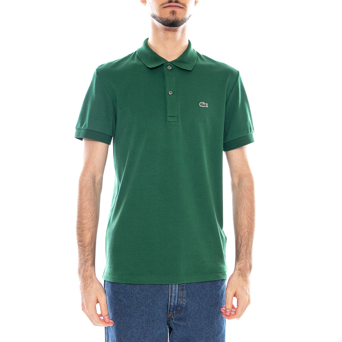 Maglietta M/C 132 Green Polo Shirt - Polo Uomo Verde DH2050 132 LACOSTE 