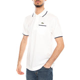 T-shirt S/S White - Men's Lacoste White Polo Shirt Men LACOSTE