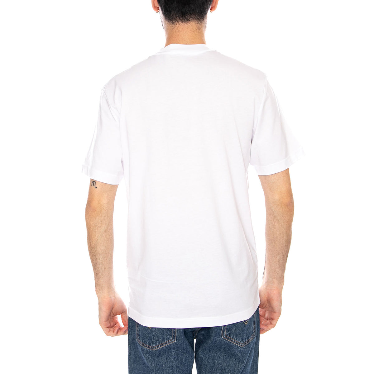 T-SHIRT WHITE - Maglietta Lacoste Girocollo Uomo Bianca TH1435 001 LACOSTE 