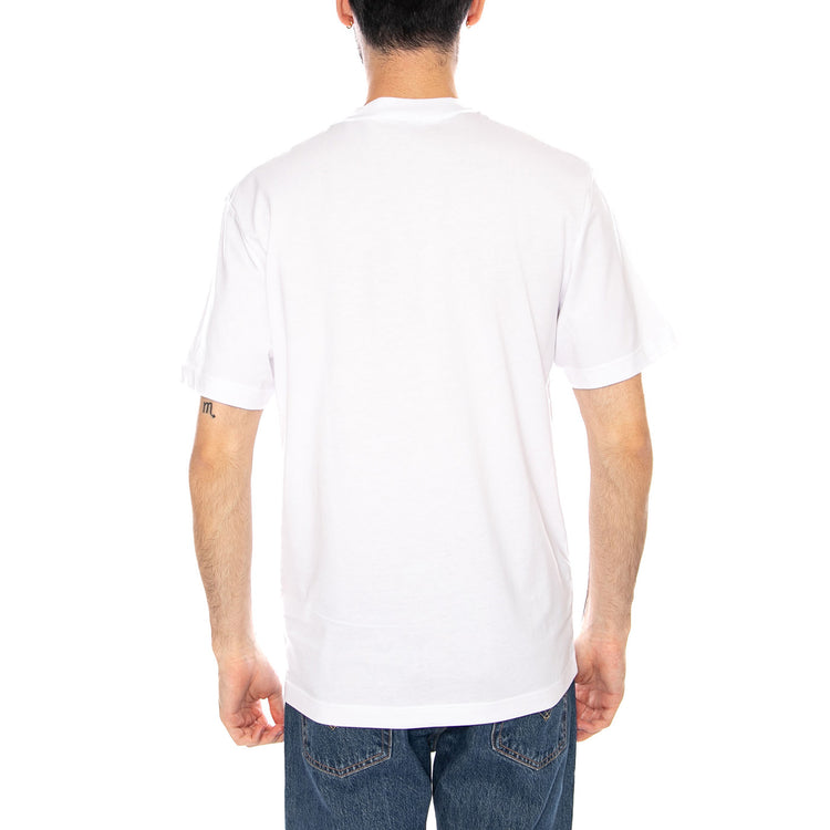 T-SHIRT WHITE - Maglietta Lacoste Girocollo Uomo Bianca TH1435 001 LACOSTE 