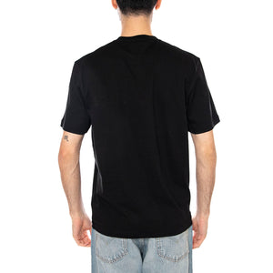 T-SHIRT BLACK - Maglietta Girocollo Uomo Nera TH2827 031 LACOSTE 