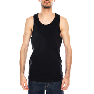 Ribbed Tank Black - Canotta Uomo Nera 112376486 BLK LEE 