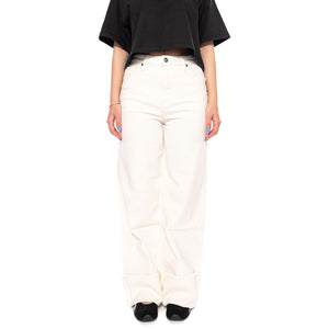 STELLA FRESH FLOCK WHITE - Pantaloni Denim Jeans Donna Bianchi 112376790 WHT LEE 