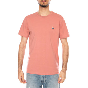SS PATCH LOGO TEE MALLORY - Maglietta Girocollo Uomo Rosa 112376927 PNK LEE 