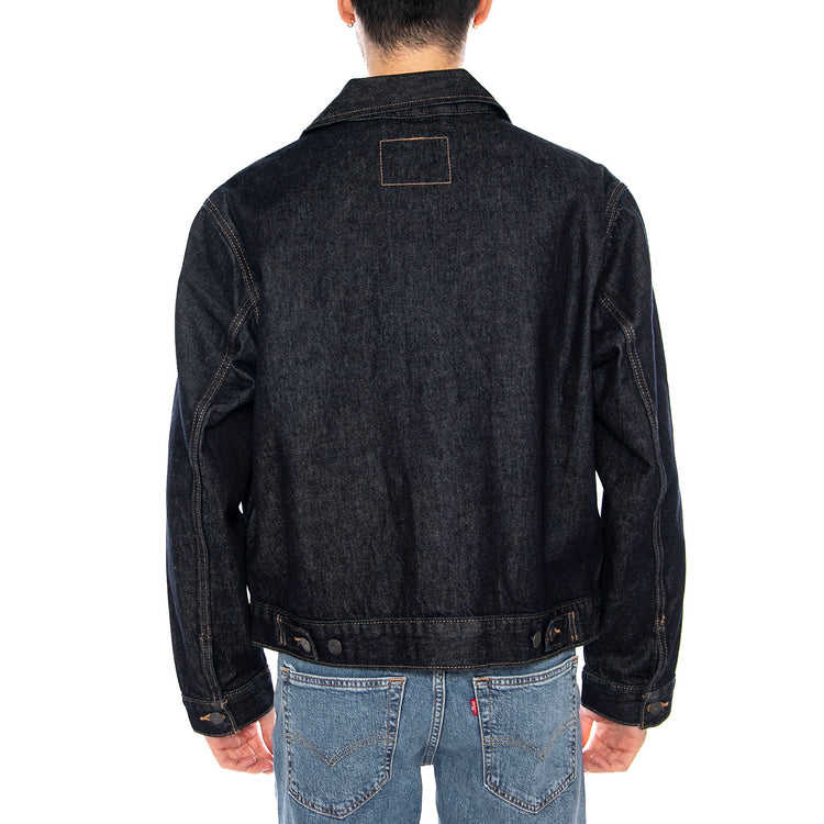 Embarcadero Station JKT - Love Your Smile - Giacca Uomo Blu 0010P-0004 Dark Indigo LEVIS 