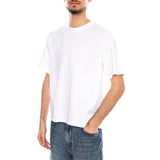 Boxy SS Tee - Garment Dye Jet Black - Men's Crew Neck T-Shirt White Men's LEVIS