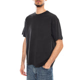 Boxy SS Tee - Garment Dye Jet Black - Men's Crew Neck T-Shirt Black Men's LEVIS