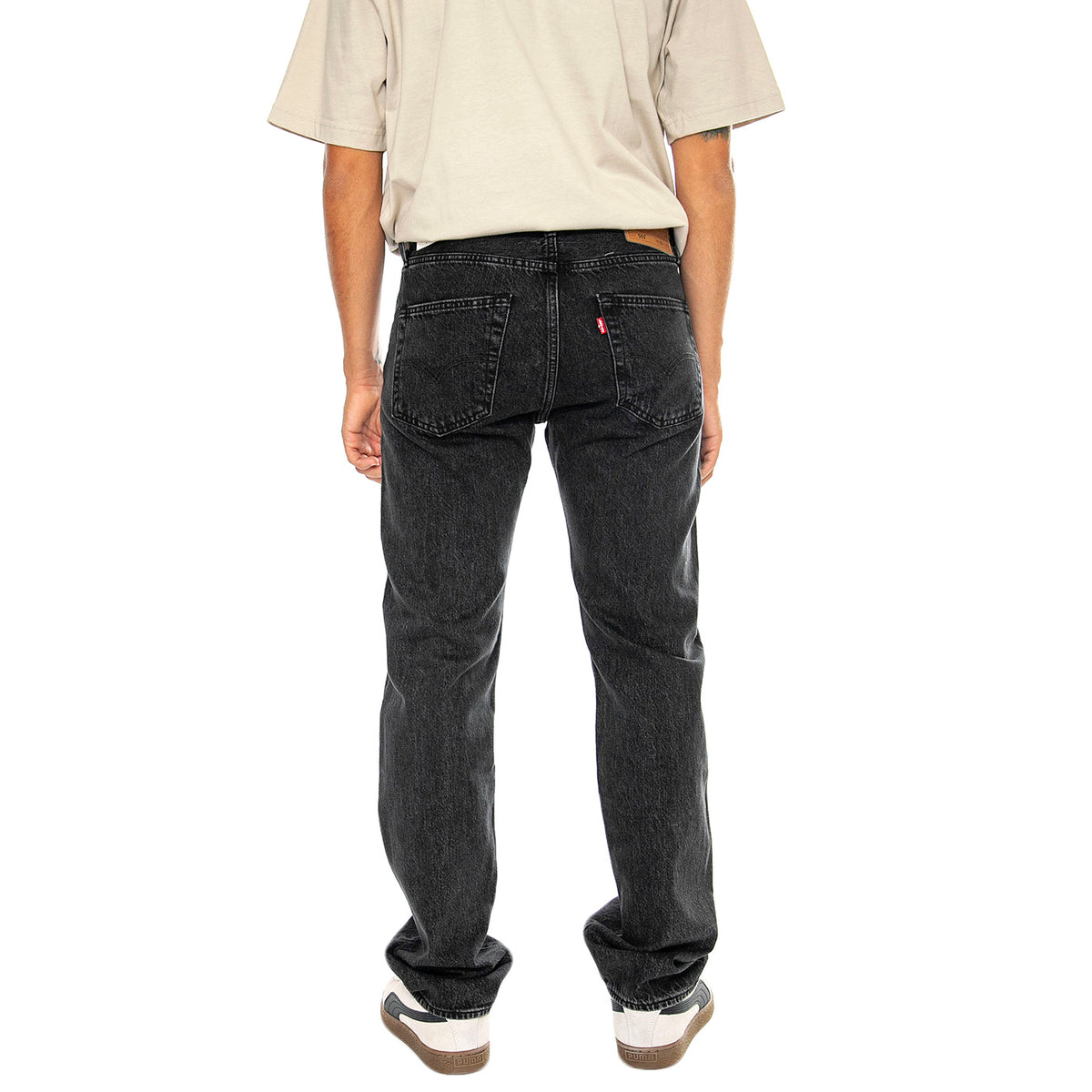 501 LEVI'S ORIGINAL CRASH COURSES BLACK - Jeans Uomo Neri 00501 3371 LEVIS 