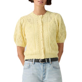 PAULINE CARDIGAN FRENCH VANILLA - Women's Yellow Cardigan LEVIS