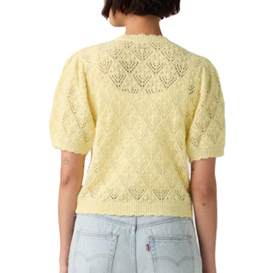 PAULINE CARDIGAN FRENCH VANILLA - Cardigan Donna Giallo 005A8 0002 LEVIS 