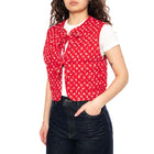 Rue Liner Vest - Angela Daisy Urban Red - Gilet Donna Rosso 005AT 0000 LEVIS 