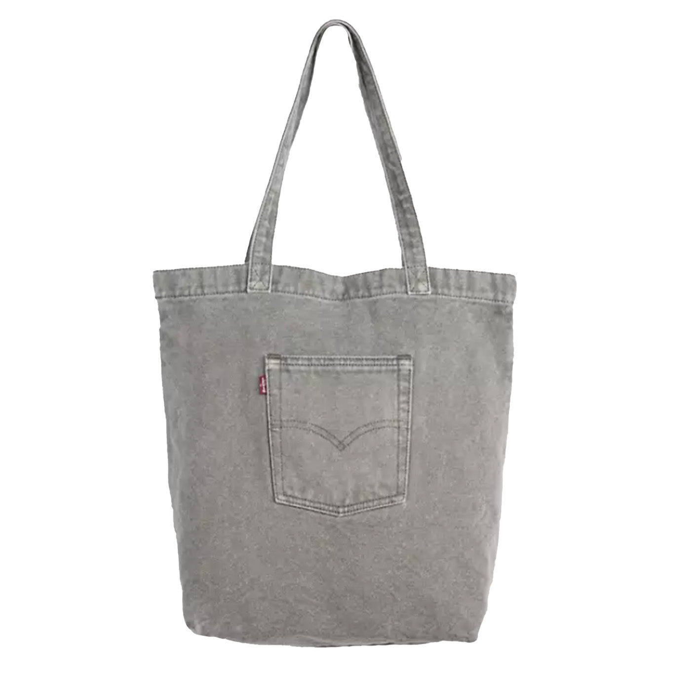 LEVI'S TOTE SUNSHINE EVENING GREY - Borsa Tote Denim Jeans Grigia 005FV-0004 GRY LEVIS 