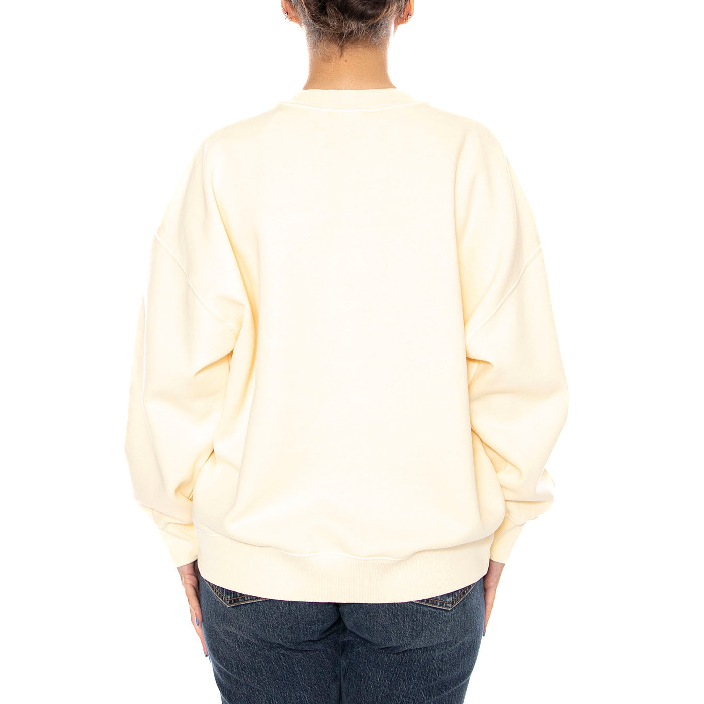 GRAPHIC VINTAGE OVERSIZED CREWNECK SWEATSHIRT YELLOW - Felpa Girocollo Donna Gialla 005GT 0012 LEVIS 