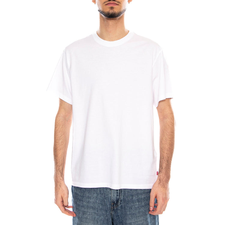 Softee - Vintage Khaki - Maglietta Girocollo Uomo Bianca 005GZ 0001 LEVIS 