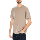 Softee - Vintage Khaki Tan - Green Men's Crew Neck T-Shirt by LEVIS