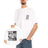 Vintage Fit Graphic Tee - America's Finest Overalls - Jet Black - Men's Crew Neck T-Shirt White Men's LEVIS