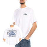Vintage Fit Graphic Tee - America's Finest Overalls - Jet Black - Men's Crew Neck T-Shirt White Men's LEVIS