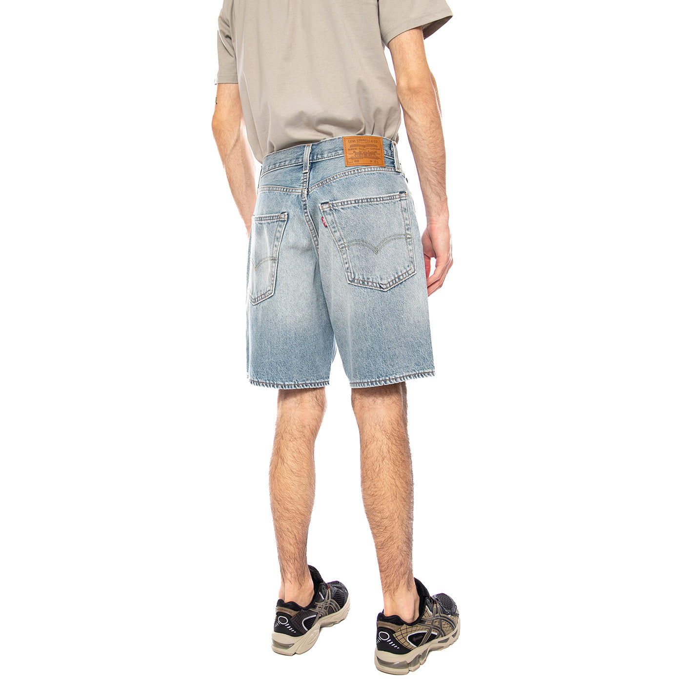 468 Loose Shorts - Light Workout Shorts - Bermuda Denim Jeans Uomo Blu A8461 0039 LEVIS 