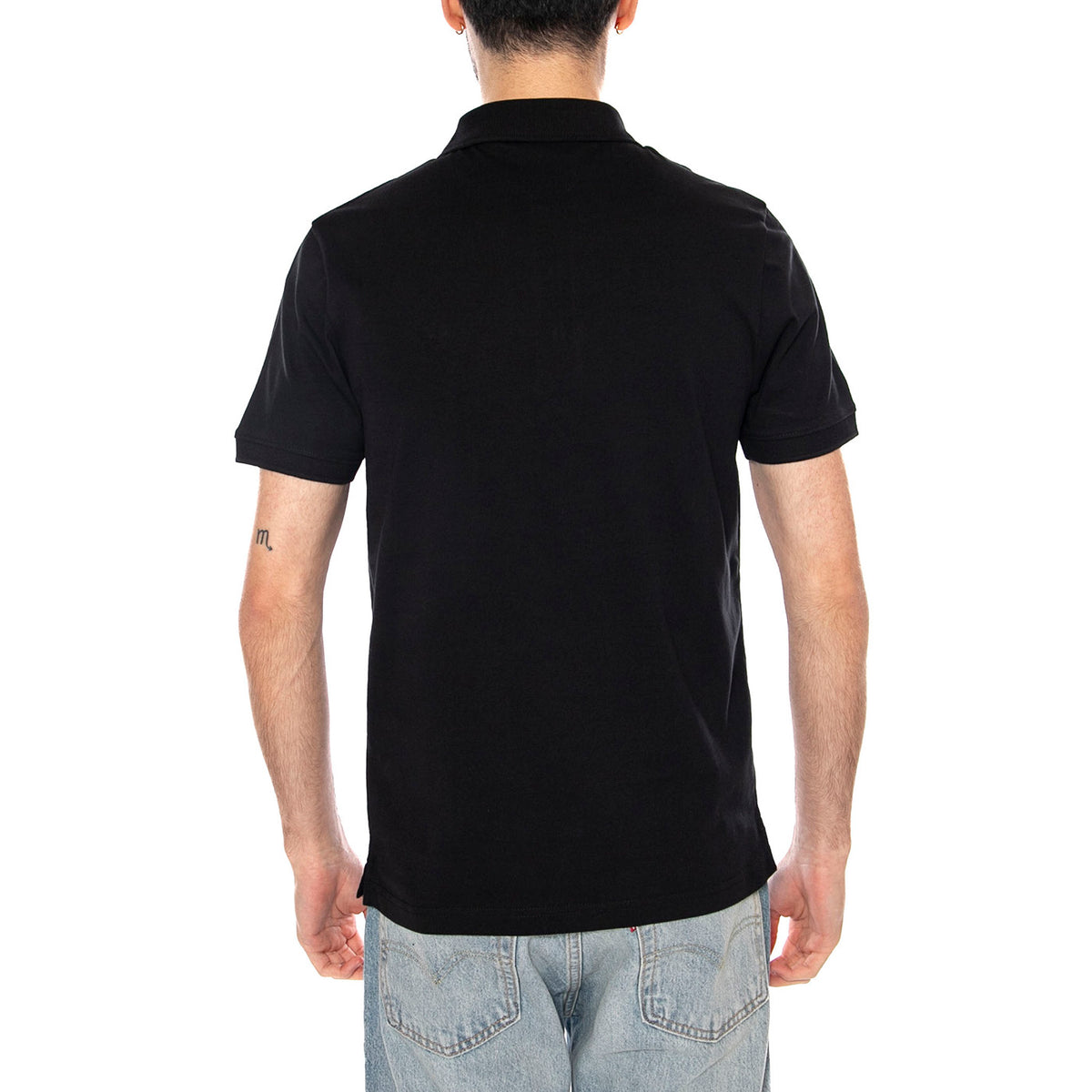 JERSEY POLO SHIRT - Polo Uomo Nera SP1890V Z86 LYLE & SCOTT 