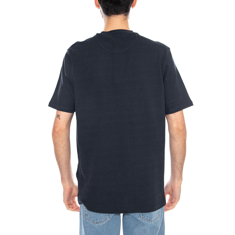 Popcorn Jacquard T-shirt Navy Blue - Maglietta Girocollo Uomo Blu TS2406V Z27 LYLE & SCOTT 