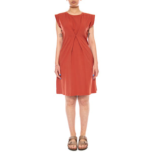 KNITTED DRESSES PINK - Abito in Maglia Donna Rosso 4.55.131.02 PIK MD'M 
